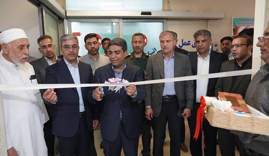 ساختمان زیست پزشکان و بخش پست پارتوم در بیمارستان نیاپور بندر خمیر افتتاح شد