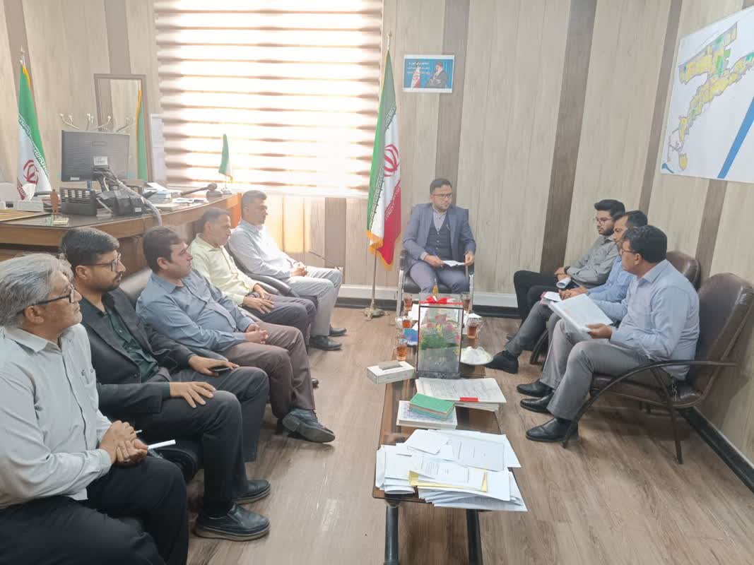 برگزاری جلسه پسماند پزشکی عمومی وعفونی بیمارستان و مراکز درمانی شهر رودان