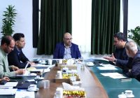 با حضور منصور روشن قیاس، رئیس فدراسیون دوومیدانی با دبیر کل کمیته ملی المپیک دیدار کرد