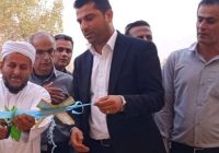افتتاح دو پروژه کشاورزی در شهرستان پارسیان همزمان با هفته دولت