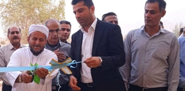 افتتاح دو پروژه کشاورزی در شهرستان پارسیان همزمان با هفته دولت