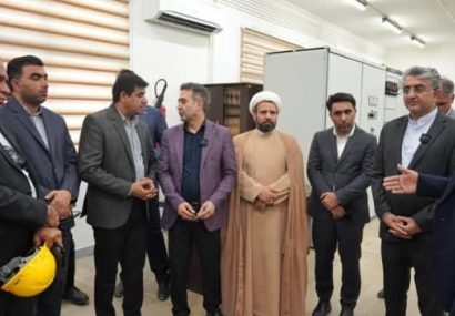 بازدید شهردار و رئیس شورای اسلامی شهر بندرعباس از شرکت آلومینیوم المهدی