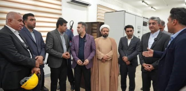 بازدید شهردار و رئیس شورای اسلامی شهر بندرعباس از شرکت آلومینیوم المهدی