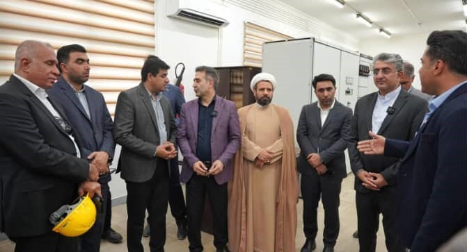 بازدید شهردار و رئیس شورای اسلامی شهر بندرعباس از شرکت آلومینیوم المهدی
