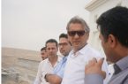 بازدید مدیر عامل فولاد هرمزگان از بزرگترین طرح بازچرخانی پساب فاضلاب شهری