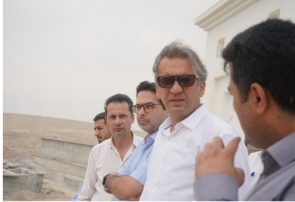 بازدید مدیر عامل فولاد هرمزگان از بزرگترین طرح بازچرخانی پساب فاضلاب شهری