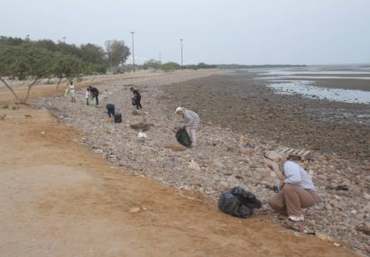 پارک ساحلی دولت بندرعباس میزبان دوستداران زمین بود