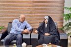 ‌تأکید فاطمه جراره بر تسریع پروژه‌های اولویت‌دار راهی و بهبود تردد در محورهای هرمزگان