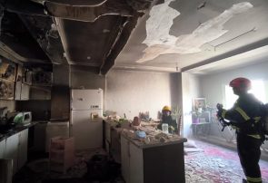 حریق واحد مسکونی در کوی فرهنگیان