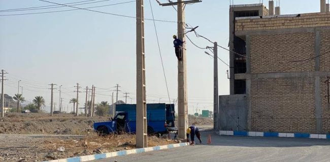 برق رودان، پای کار تامین روشنایی معابر طرح مسکن ملی