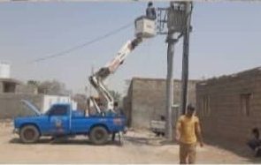 ‌  برق شهرستان میناب و تداوم خدمات اصلاح شبکه برق روستایی