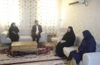 دیدار سرپرست بهزیستی با خانواده معظم شهدا ، ایثارگران و جانبازان