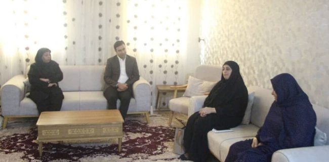 دیدار سرپرست بهزیستی با خانواده معظم شهدا ، ایثارگران و جانبازان
