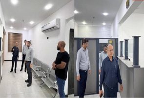 بازدید از پایانه اختصاصی شرکت حمل‌ونقل در منطقه ویژه اقتصادی خلیج فارس و تاکید بر ارتقای خدمات به رانندگان