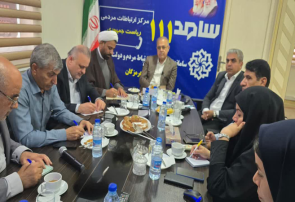 برگزاری ارتباط تلفنی با حضور استاندار هرمزگان، رئیس سازمان جهاد کشاورزی و مدیرکل شیلات استان