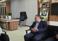 دیدار مدیرکل دفتر بازسازی و حفظ ذخایر ژنتیکی آبزیان سازمان شیلات ایران با رئیس سازمان جهاد کشاورزی هرمزگان