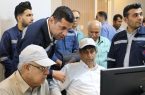 بازدید استاندار هرمزگان از شرکت صبا فولاد خلیج فارس