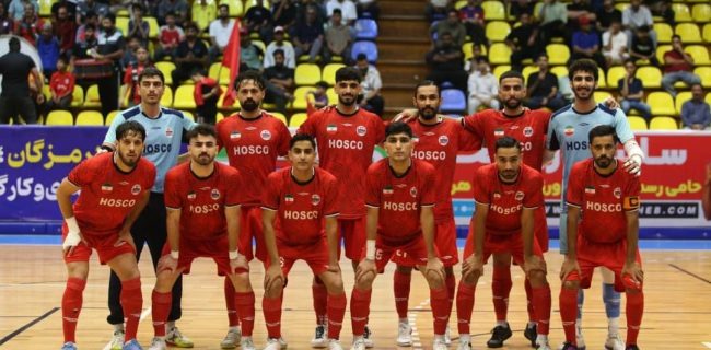 فولادی‌ها با گل شیرپور، یک امتیاز حیاتی در هفته نهم لیگ برتر فوتسال کسب کردند