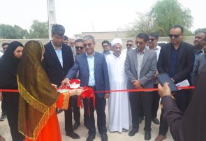بهره برداری از هنرستان ۶ کلاسه رویین تن در شهرستان بندرخمیر