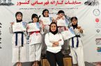 دختران هرمزگان بر سکوی نایب‌قهرمانی کشور ایستادند