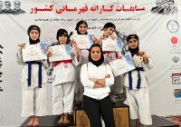 دختران هرمزگان بر سکوی نایب‌قهرمانی کشور ایستادند