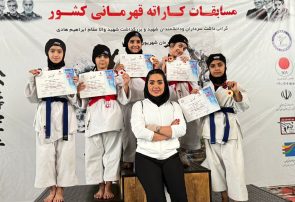 دختران هرمزگان بر سکوی نایب‌قهرمانی کشور ایستادند