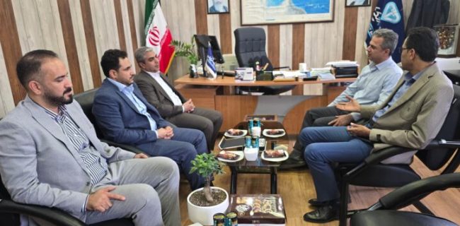 دیدار مدیرکل شیلات هرمزگان با مدیرکل دامپزشکی استان