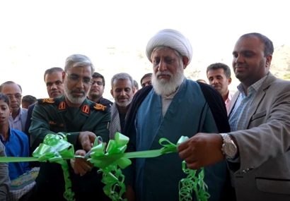 دبستان شهدای خدمت در روستای «درشهر»سندرک به بهره برداری رسید