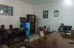 نشست مدیرامور آب شهرستان میناب با کشاورزان و باغداران