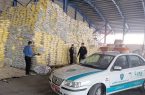 کشف محموله بزرگ ۵۰۰ تنی برنج هندی احتکار شده در بندرعباس