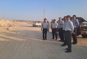 بازدید معاون عمرانی استانداری هرمزگان از سایت مسکن ملی بندرعباس