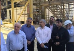 بازدید معاون برق و انرژی وزیر نیرو از نیروگاه غدیر قشم