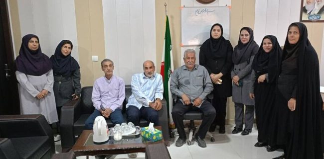 تقدیر از همکاران بازنشسته در اداره بهزیستی شهرستان میناب
