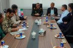 دیدار فرمانده منطقه یکم نیروی دریایی سپاه با مدیرکل ورزش وجوانان هرمزگان