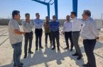 بازدید فرماندار پارسیان به همراه مدیر شهرک صنعتی پارسیان از شهرک صنعتی زرین دشت و تلاش برای مانع زدایی از مسیر تولید و پیگیری