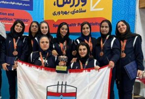 کسب مقام سوم تیمی و ۶ مدال انفرادی