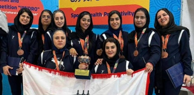 کسب مقام سوم تیمی و ۶ مدال انفرادی