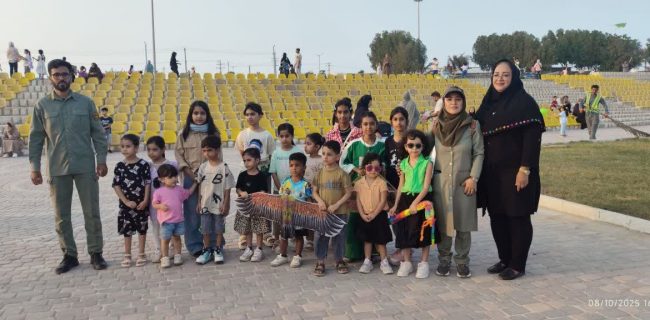 برگزاری برنامه با نشاط گرامیداشت روز جهانی کودک با محوریت موضوع کودک و محیط زیست