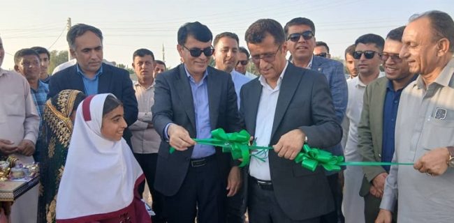 مدرسه ۳ کلاسه بونجی کرباسی در شهرستان جاسک به بهره برداری رسید