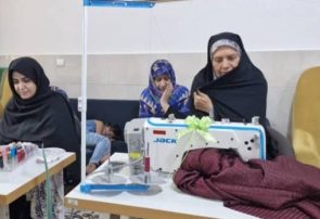 افتتاح کارگاه خیاطی حضرت زینب(س) در محله بهشت بندر، شهر بندرعباس به مناسبت ولادت حضرت زینب(س)