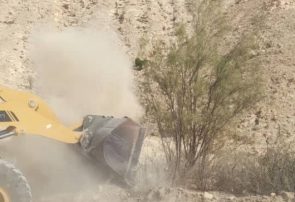 پر و مسلوب‌المنفعه شدن یک حلقه چاه در منطقه بهده شهرستان پارسیان