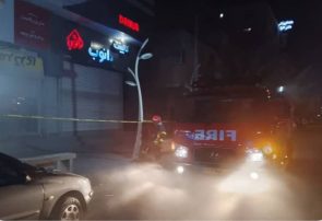 حریق فروشگاه پلاستیکفروشی در سهراه سازمان مهار شد