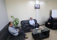 دیدار احمد مرادی نماینده مجلس شورای اسلامی با مدیر کل فرهنگ و ارشاد اسلامی هرمزگان