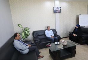 دیدار احمد مرادی نماینده مجلس شورای اسلامی با مدیر کل فرهنگ و ارشاد اسلامی هرمزگان