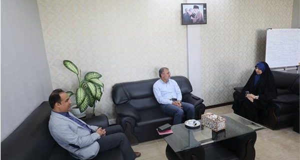 دیدار احمد مرادی نماینده مجلس شورای اسلامی با مدیر کل فرهنگ و ارشاد اسلامی هرمزگان