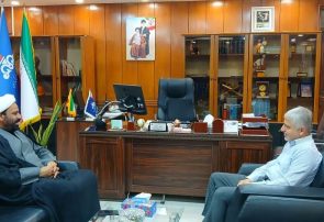 دیدار مدیرکل مدیریت عملکرد بازرسی،امور حقوقی و ارتباطات مردمی با مدیر پخش فرآورده های نفتی منطقه هرمزگان