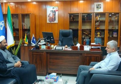 دیدار مدیرکل مدیریت عملکرد بازرسی،امور حقوقی و ارتباطات مردمی با مدیر پخش فرآورده های نفتی منطقه هرمزگان