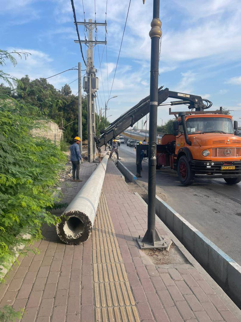 آغاز پروژه بزرگ کاهش بار پست خیام در بندرعباس برای تأمین برق پایدار و مطمئن