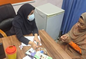 شناسایی بانوان با قند بالا در بیمارستان پیامبر اعظم (ص) قشم