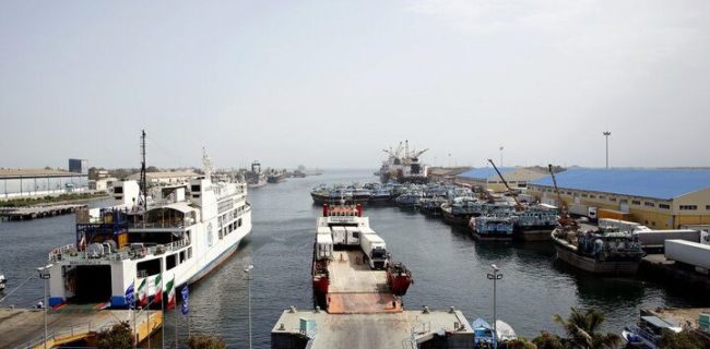افزایش ۴۶ درصدی جابه‌جایی کالا در بنادر شرق هرمزگان طی سال جاری